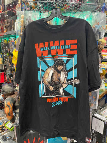 WWE Walk With Elias World Tour 2018 XXXL T-Shirt