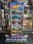 2023 Hot Wheels HW Drift 5 Pack Dodge Viper Toyota Corolla Drift Rod Dodge Charger Custom Ford Mustang (New)