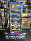 2023 Hot Wheels HW Drift 5 Pack Dodge Viper Toyota Corolla Drift Rod Dodge Charger Custom Ford Mustang (New)