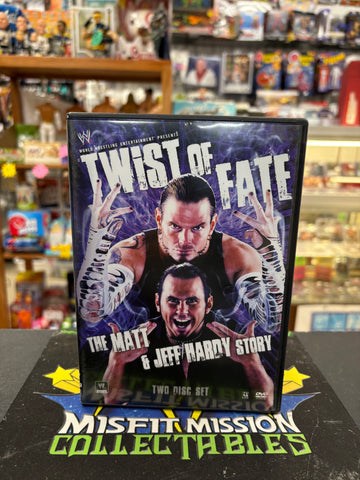 WWE DVD Twist of Fate The Matt and Jeff Hardy Story 2 Disc DVD Set
