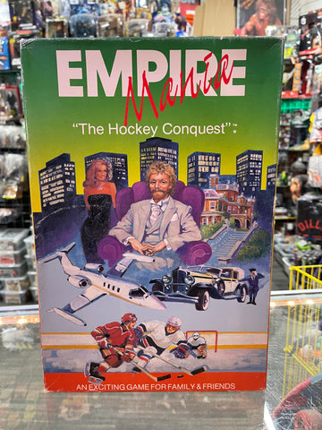 Vintage 1985 NHL Empire Mania The Hockey Conquest Board Game