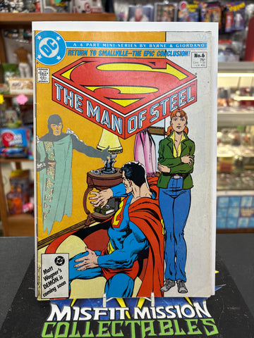DC Comics 1986 Superman The Man of Steel #6 Comic Book