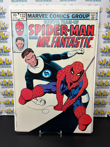 1983 Marvel Comics Marvel Team Up Spider-Man & Mr. Fantastic Comic #132