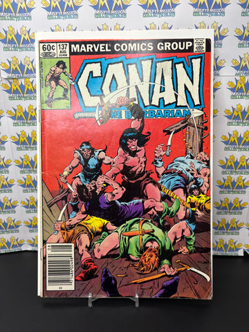1982 Marvel Comics Conan The Barbarian #137 Comic Book
