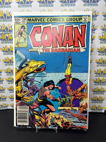 1982 Marvel Comics Conan The Barbarian #138 Comic Book