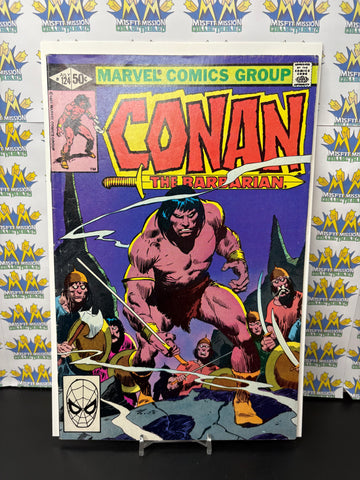 1981 Marvel Comics Conan The Barbarian #124 Comic Book