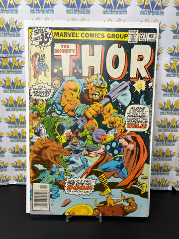 1978 Marvel Comics The Mighty Thor #277 Comic Book