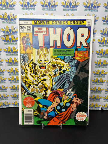 1977 Marvel Comics The Mighty Thor #263 Comic Book