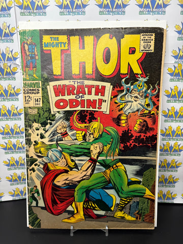 1967 Marvel Comics The Mighty Thor #147 Comic Book