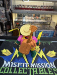 Vintage TMNT 1992 Sewer Spitting Beachcombin’ Mikey Figure