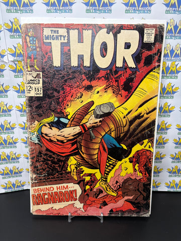 1968 Marvel Comics The Mighty Thor #157 Comic Book
