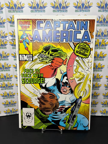 1986 Marvel Comics Captain America #320 Comic Book