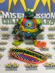 Vintage 1990 TMNT Sewer Surfin’ Mikey Figure