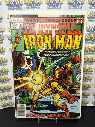 1978 Marvel Comics The Invincible Iron Man #112 Comic Book