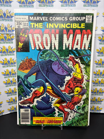 1978 Marvel Comics The Invincible Iron Man #111 Comic Book