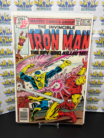 1978 Marvel Comics The Invincible Iron Man #117 Comic Book