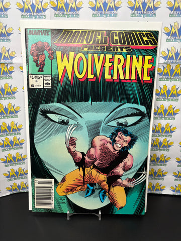 1988 Marvel Comics Presents Wolverine #3 Comic Book