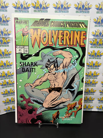 1990 Marvel Comics Presents Wolverine #41 Comic Book
