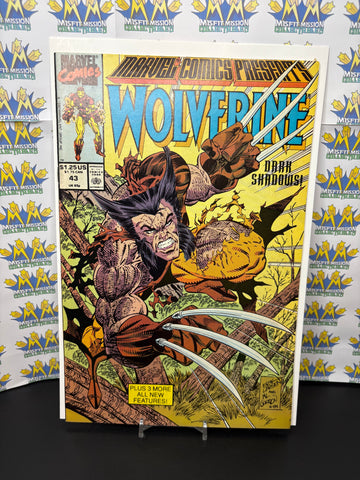 1990 Marvel Comics Presents Wolverine #43 Comic Book