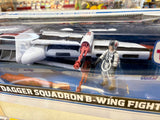 2008 Star Wars Legacy Collection Dagger Squadron B-Wing Fighter (New)