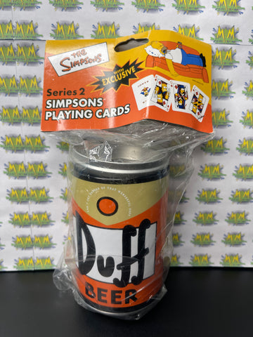 The Simpsons Series 2 Duff Tin Playimg Cards (New)