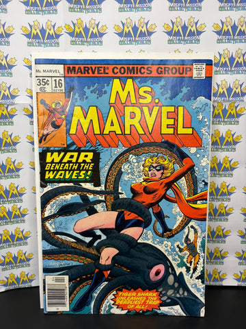 1978 Marvel Comics Ms. Marvel #16 Comic Book