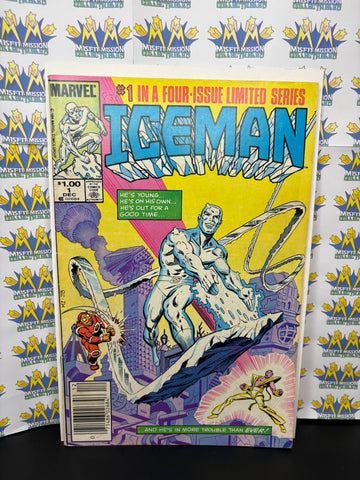 1984 Marvel Comics Iceman #1 Comic Book