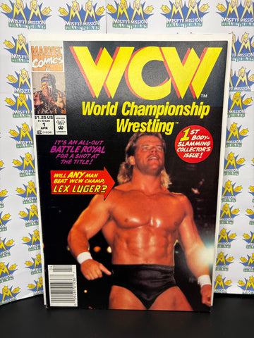 1992 Marvel Comics WCW World Championship Wrestling Lex Luger #1 Comic Book