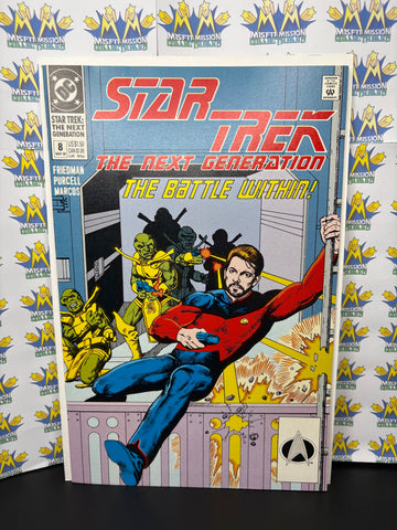 1990 DC Comics Star Trek The Next Generation #8 Comic Book