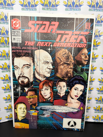 1991 DC Comics Star Trek The Next Generation #20 Comic Book