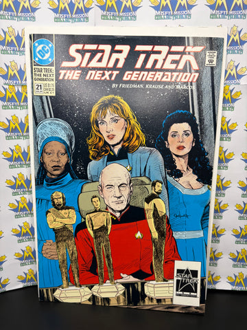 1991 DC Comics Star Trek The Next Generation #21 Comic Book