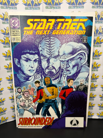 1991 DC Comics Star Trek The Next Generation #22 Comic Book