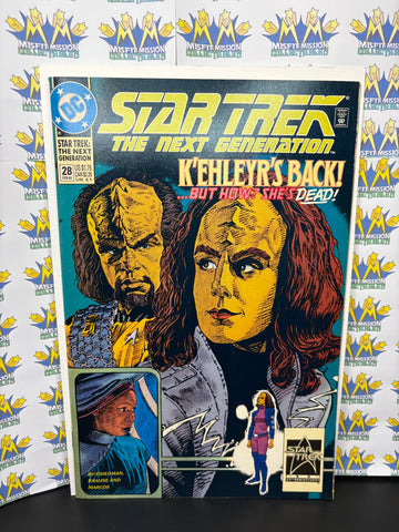 1992 DC Comics Star Trek The Next Generation #28 Comic Book
