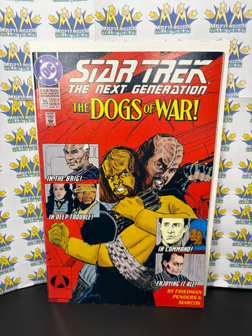 1992 DC Comics Star Trek The Next Generation #35 Comic Book