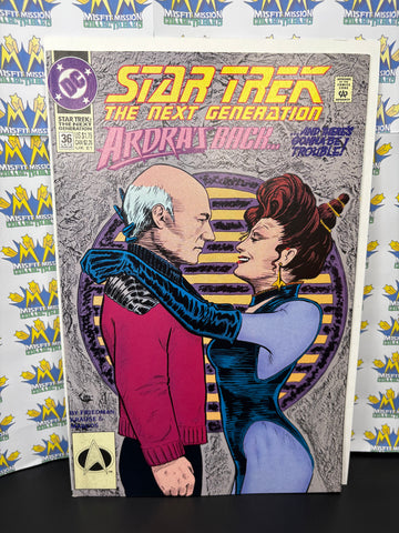 1992 DC Comics Star Trek The Next Generation #36 Comic Book