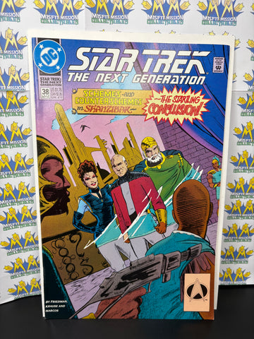 1992 DC Comics Star Trek The Next Generation #38 Comic Book