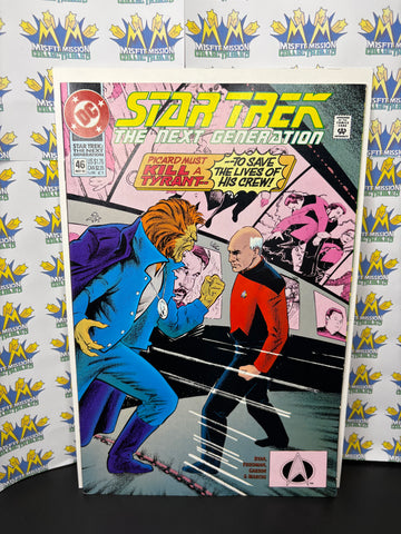 1993 DC Comics Star Trek The Next Generation #46 Comic Book