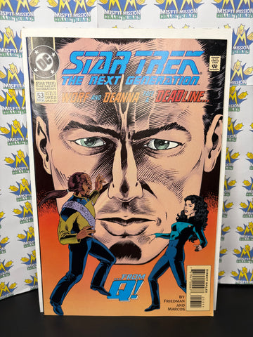 1993 DC Comics Star Trek The Next Generation #53 Comic Book
