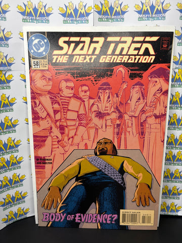 1994 DC Comics Star Trek The Next Generation #58 Comic Book