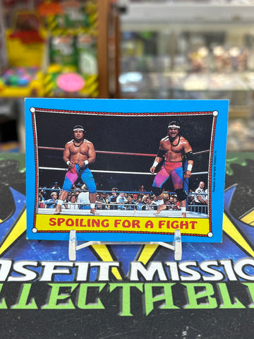 1987 WWF O-Pee-Chee Spoiling For A Fight #28 Trading Cards