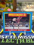 1987 WWF O-Pee-Chee A Belly Buster #49 Trading Cards