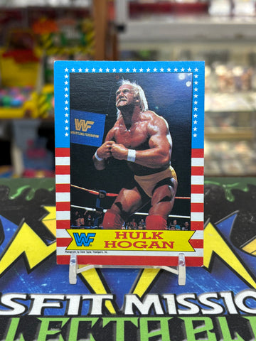 1987 WWF O-Pee-Chee Hulk Hogan #3 Trading Cards