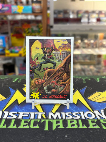 Vintage 1988 Dinosaurs Attacks D.C. Holocaust #7 Trading Card