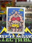 Vintage O-Pee-Chee 1989 Nintendo Game Packs Punch Out Soda Popinski 8 of 10 Scratch Off Trading Card