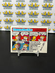 Vintage TOPPS 1986 Garbage Pail Kids Barbie Q. Sticker Trading Card