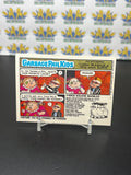 Vintage TOPPS 1986 Garbage Pail Kids Gnawing Nora Sticker Trading Card