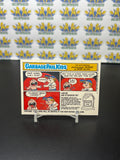 Vintage TOPPS 1986 Garbage Pail Kids Rosie Dispose Sticker Trading Card