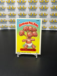 Vintage TOPPS 1986 Garbage Pail Kids Lotta Carlotta Sticker Trading Card