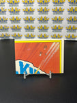 Vintage TOPPS 1986 Garbage Pail Kids Lotta Carlotta Sticker Trading Card
