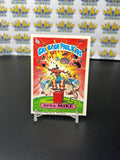 Vintage TOPPS 1986 Garbage Pail Kids Dyna Mike Sticker Trading Card